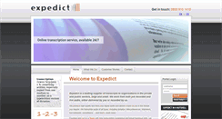 Desktop Screenshot of expedict.com